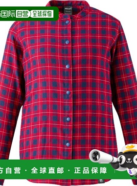 日本直邮MILLET Paradis 长袖立领衬衫女士户外翻领衬衫MIV02146-