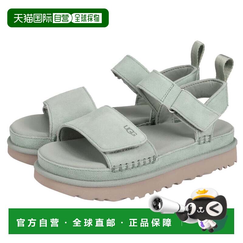 日本直邮AGG UGG 凉鞋 金色星星 女款 黑色 米色 棕色 蓝色 粉色图片