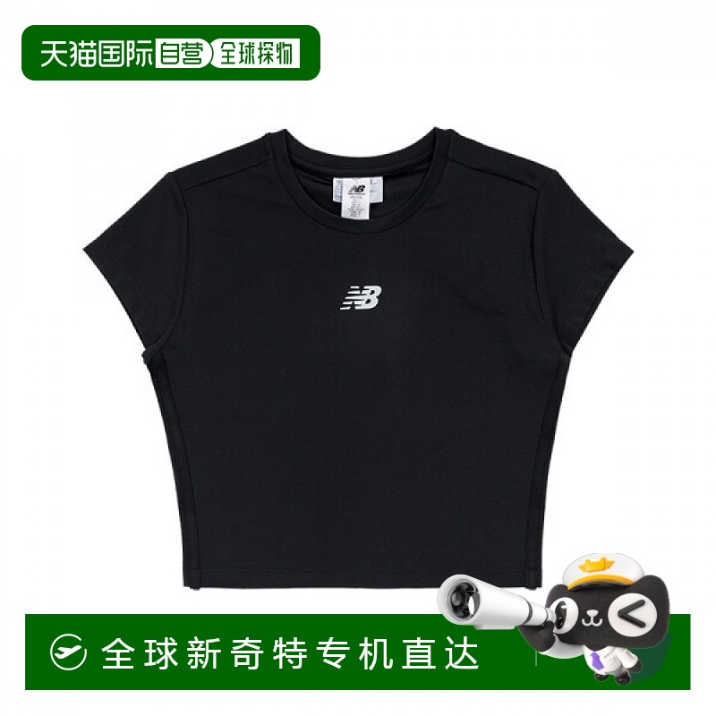 1h可退 韩国直邮newbalance 女士 上装T恤短袖