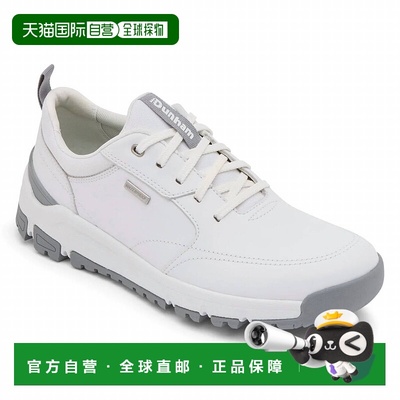 自营 dunham男士 Glastonbury 防水 Ubal Ii 步行鞋 - 4E/宽白色