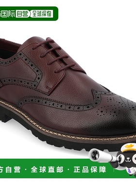 自营 Vance Co. Campbell Wingtip 德比 - 波尔多 美国奥莱直发