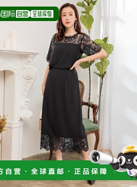 日本直邮日本直邮DRESS+ cy88338 Dress Plus 全蕾丝婚纱（黑色）