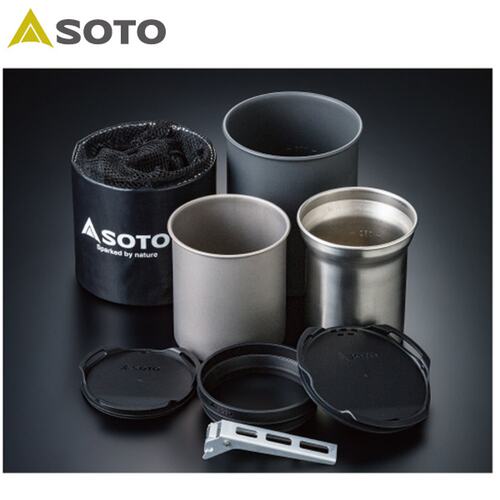 自营｜SOTO索托SOD521热电堆炊具组合SOD-521烧烤户外露营