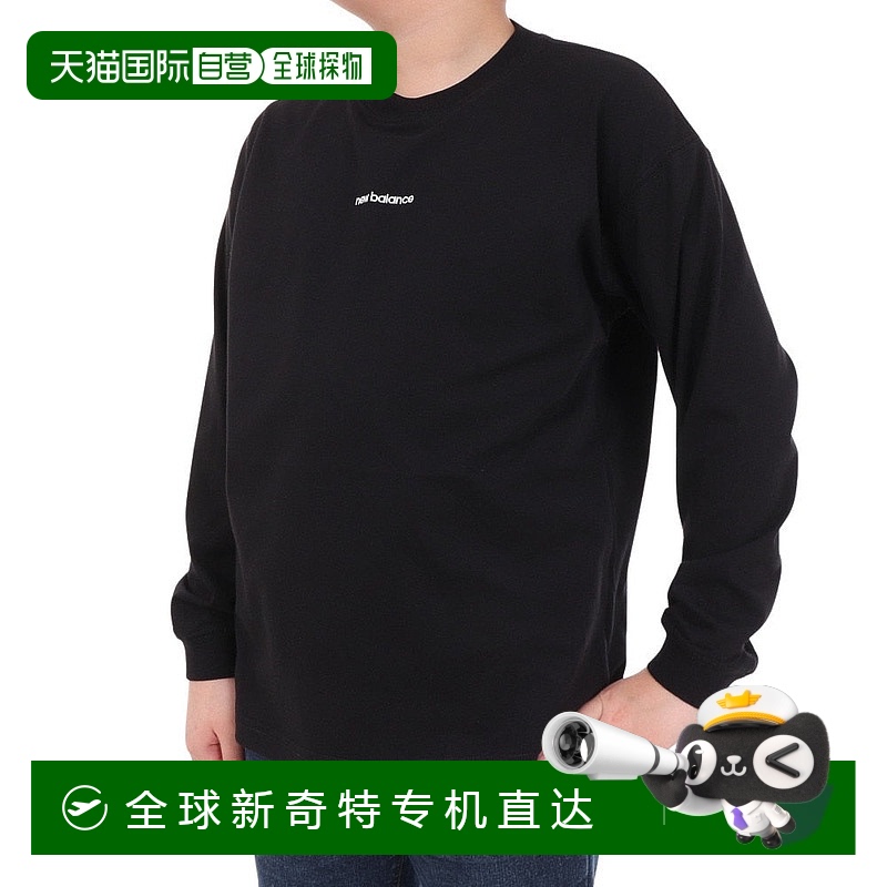 日本直邮new balance-New Balance（儿童）吸水和快速干燥线性徽T