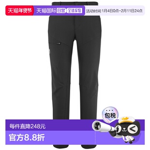 自营欧洲直邮Millet觅乐 WANAKA STRETCH III男士裤子 黑色男裤