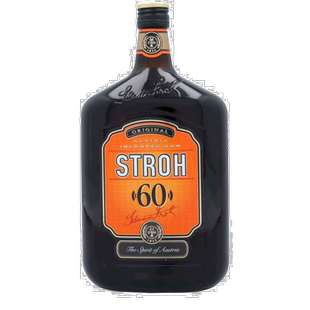 欧洲直邮Stroh斯特罗朗姆酒60%1000ml奥地利甜润醇厚馥郁辛辣
