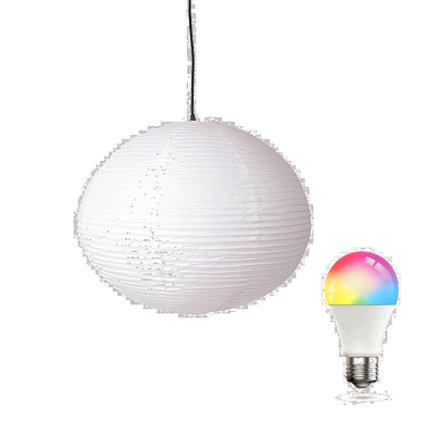 自营Brightech Jupiter LED 吊灯带 RGB 变色灯泡 - 白色 美国奥