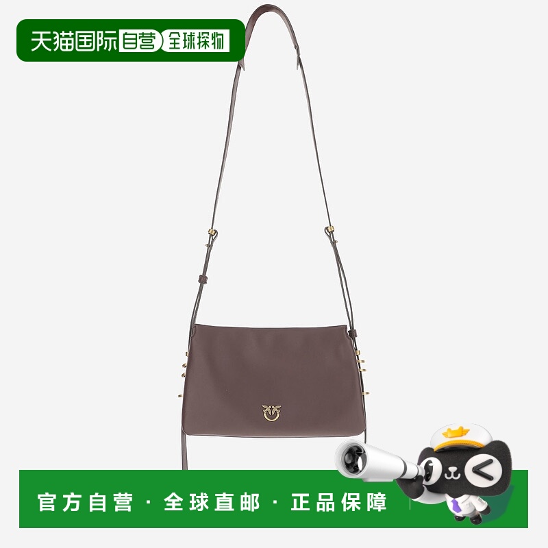 1h可退 香港直邮PINKO 女士单肩包 105883A0QOLA7Q AW2025 棕色 C