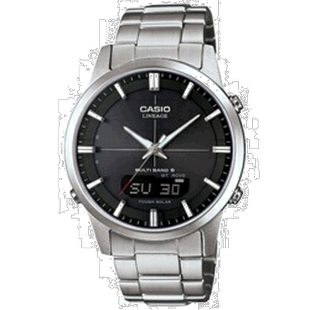 日本直邮CASIO卡西欧 LCW-M170D-1AJF LINEAGE 太阳能收音机男士L