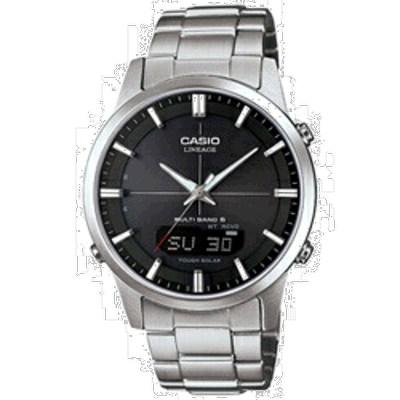 日本直邮CASIO卡西欧 LCW-M170D-1AJF LINEAGE 太阳能收音机男士L