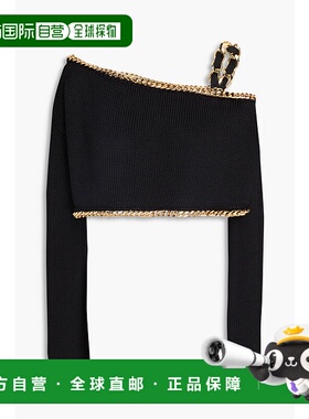 1h可退 香港直邮潮奢 Balmain 巴尔曼 女士 短款套衫 XF0KA045KB6