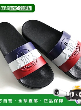 日本直邮MONCLER Basile Slider Shower Sandals 4C00020 01A49 L