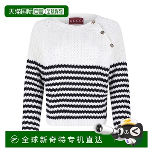 SS2025 1h可退 818554XKELV9062 香港直邮GUCCI 白 女士针织毛衣