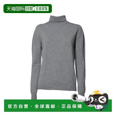 自营jil sanderLight Grey High Turtleneck Sweater - grey 美国