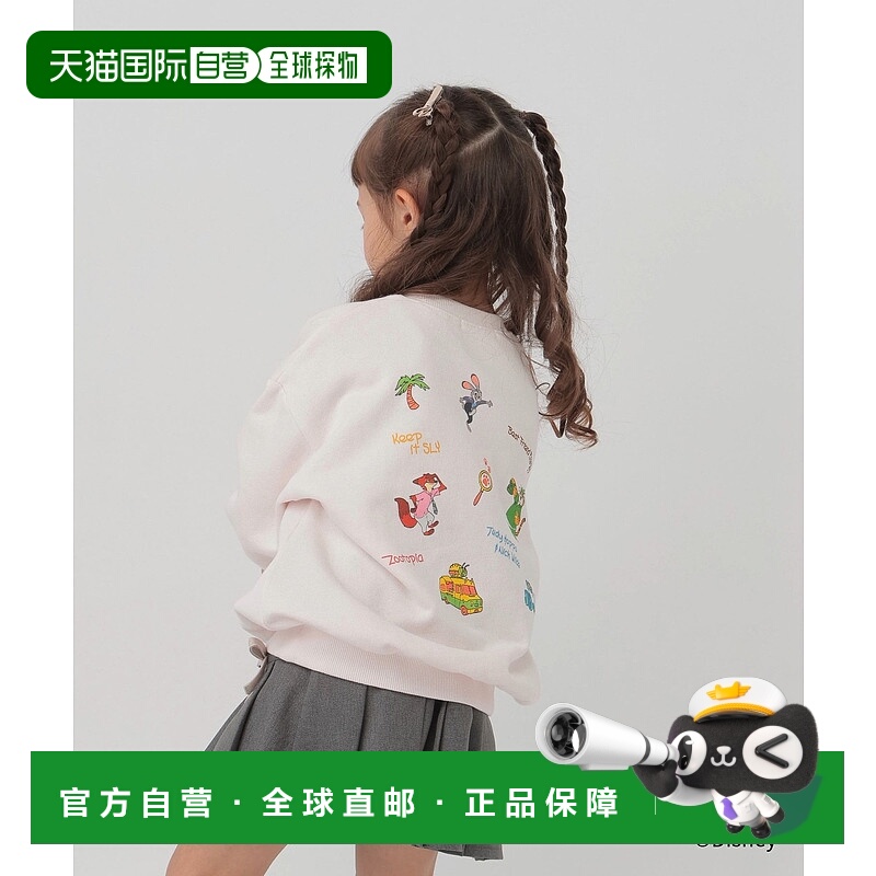 1h可退 日本直邮GLOBAL WORK儿童保暖连帽卫衣/《疯狂动物城2》联