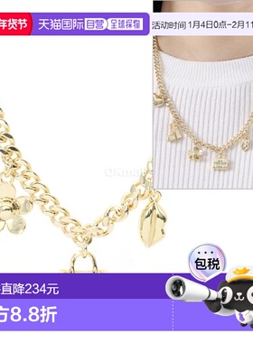 韩国直邮MARC JACOBS 迷你图标吊坠项链 (2R4JNC001J37 970) 珠宝