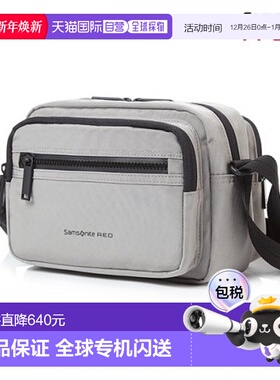 韩国直邮SAMSONITE RED 男士包包MARSTON QU108004斜挎包单肩包