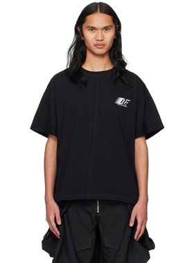Dion Lee|黑色“DLE” T 恤