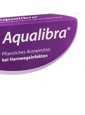 Aqualibra安酷乐泌尿通妇科口服私处护理尿路感染小绿片