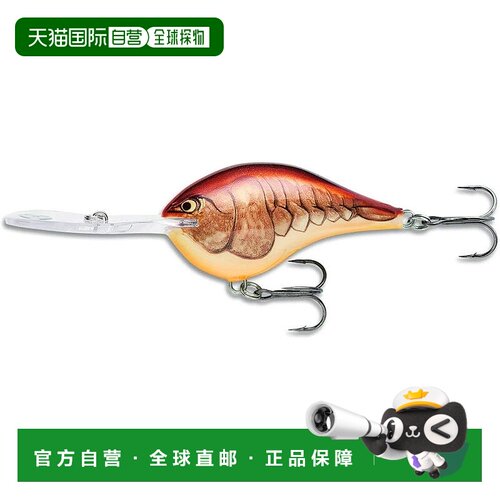 【日本直邮】Rapala乐伯乐 路亚鱼饵7cm/22g DT14MULE红棕色