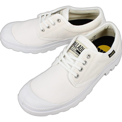 日本直邮PALLADIUM 运动鞋 PAMPA OX ORIGINALE 白色/白色 75331-