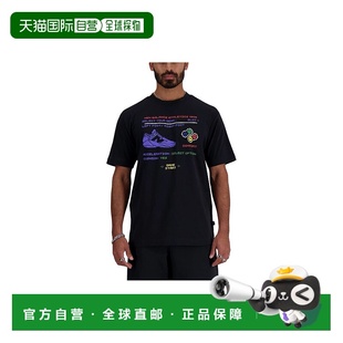 Balance 男款 卡通鞋 T恤 子字母印花休闲圆领套头短袖 日本直邮New