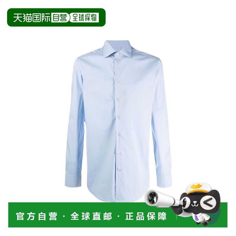 香港直邮Emporio Armani 翻领衬衫 S1CA6TS130C长袖阿玛尼