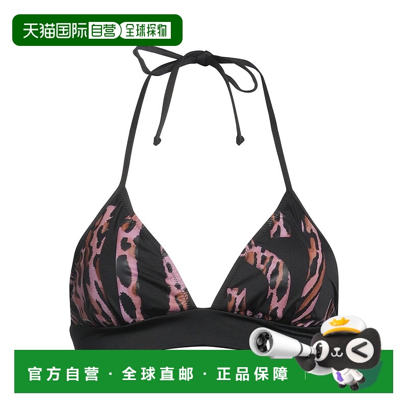 1h可退 香港直邮Moschino 莫斯奇诺 女士 比基尼 black黑色 舒适