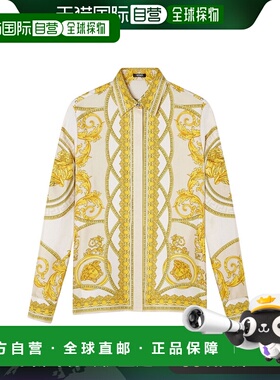 香港直邮Versace 范思哲 女士 印花衬衫 10013601A11528真丝