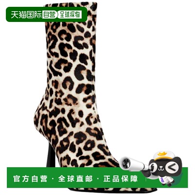 自营Steve Madden Vakay Bootie Leopard Velvet  VAKAY-LEO Wome
