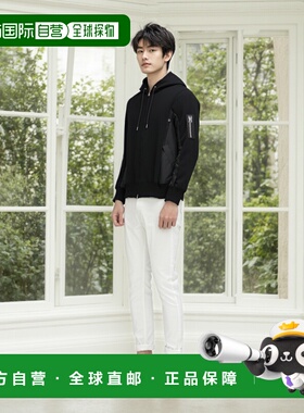 1h可退 香港直邮Sacai 男士 长袖卫衣 SCM219 black黑色 舒适时尚