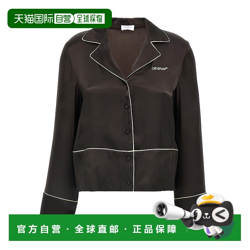 1h可退 香港直邮OFF-WHITE 女士衬衫 OWGE028S25FAB0016G146G14 S