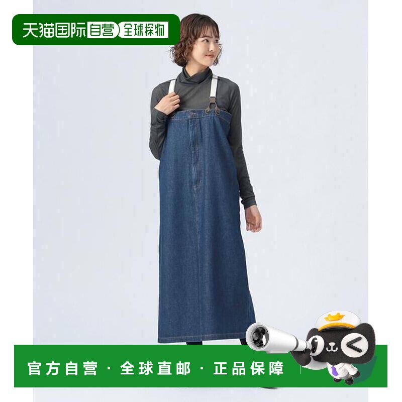 日本直邮BEAMS HEART 牛仔背带裙 支付后1h可退吊带连身裙图片