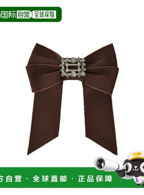 香港直邮Roger Vivier Broche Vivier 罗缎发夹 REWAC360100ARH