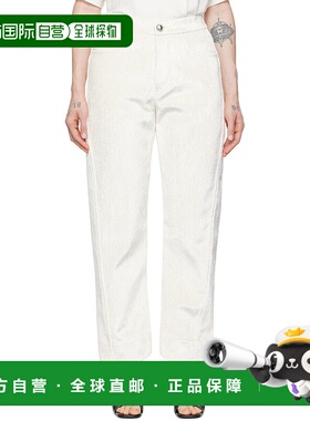 香港直邮Jil Sander 不规则裤脚休闲裤直筒裤 JSWU317604WU390004