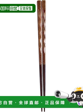 【日本直邮】Kawai Kasuga Nishiki 筷子 朱红色 23.5cm 108926