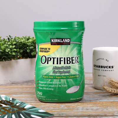 美国直邮 Kirkland柯克兰  Optifiber水溶性膳食纤维果蔬粉760g