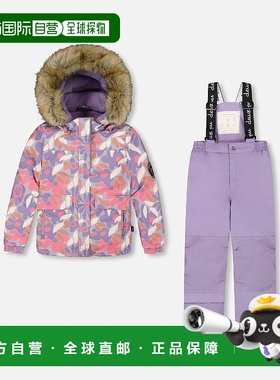 自营deux par deuxTwo-Piece Discover Snowsuit with Printed Ja
