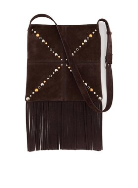 VALENTINO 女士斜挎包 WB0R31ADG0TO SS2025 黑色 徽标单肩包