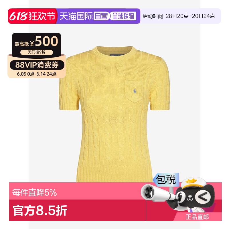 ֱPOLO RALPH LAUREN - Women Short Sleeve Pullover¿751.64Ԫ(88VIP 95)