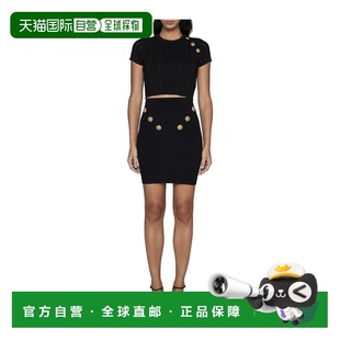 AW2024 CF1AI077KF240PA 黑色 女士针织毛衣 香港直邮BALMAIN