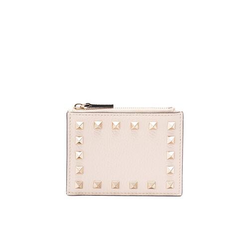 VALENTINO 女士钱包 WP0AI8VSHI16 SS2025 粉红色 拉链卡包