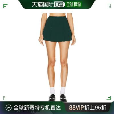 香港直邮潮奢 GRLFRND 女士 褶裥迷你半身裙 GRQ26