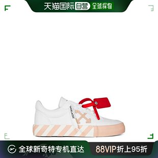 女士Vulcanized 香港直邮潮奢 White Off 帆布训练鞋