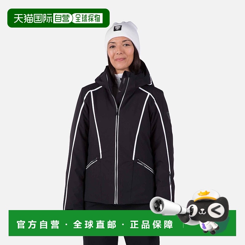 自营欧洲直邮ROSSIGNOL Flat女士滑雪夹克运动经典防风