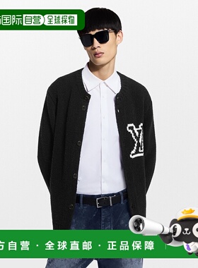 自营1h可退 欧洲直邮LV路易威登 Corner Pin男士棕色/黑色帆布老3