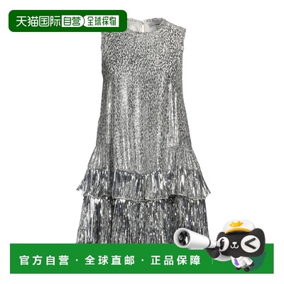 1h可退 香港直邮潮奢 Rabanne 女士 高雅连衣裙 metal金属色 舒适
