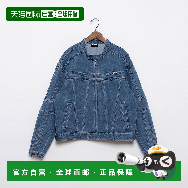 日本直邮NERDY UNI NY DENIM BIKER 牛仔机车夹克 [NE8621EU00065