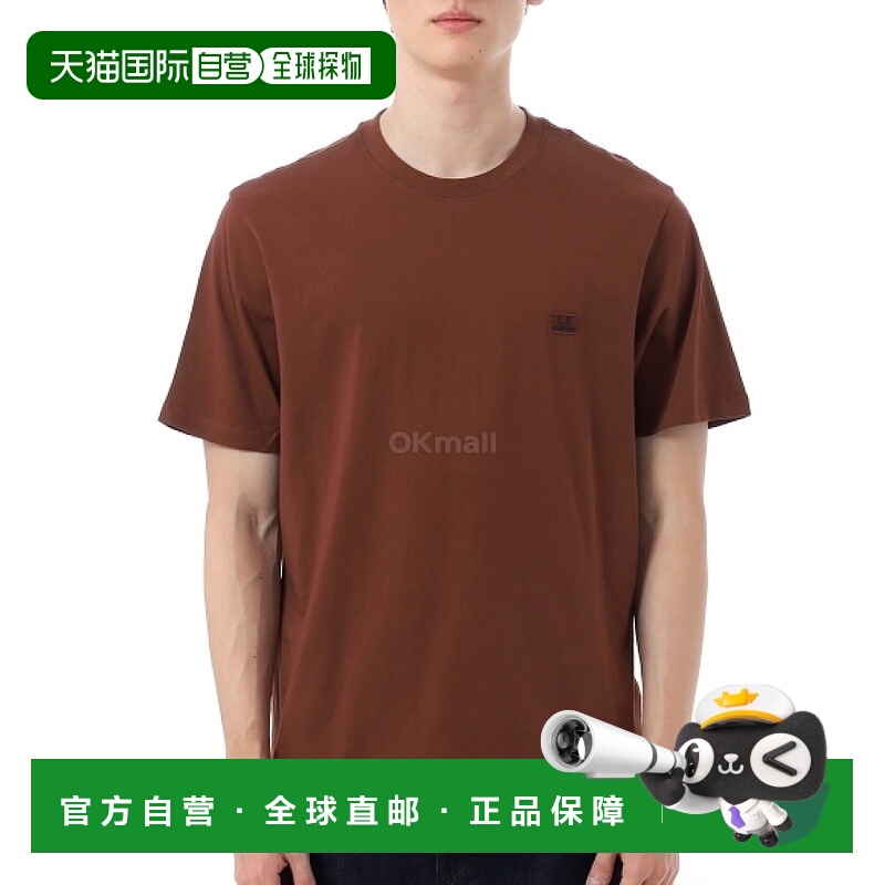 韩国直邮CP COMPANY 30/1 球衣徽标贴片 T 恤 (18CMTS031A 005100