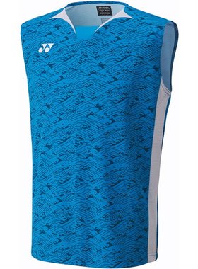 Yonex 男式比赛衬衫 无袖网球比赛衬衫男式 10614-002 男式